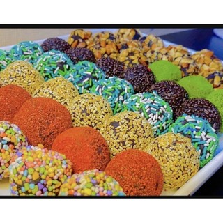 (hộp 300g) BỘT rắc  bánh Yum! VỊ DÂU