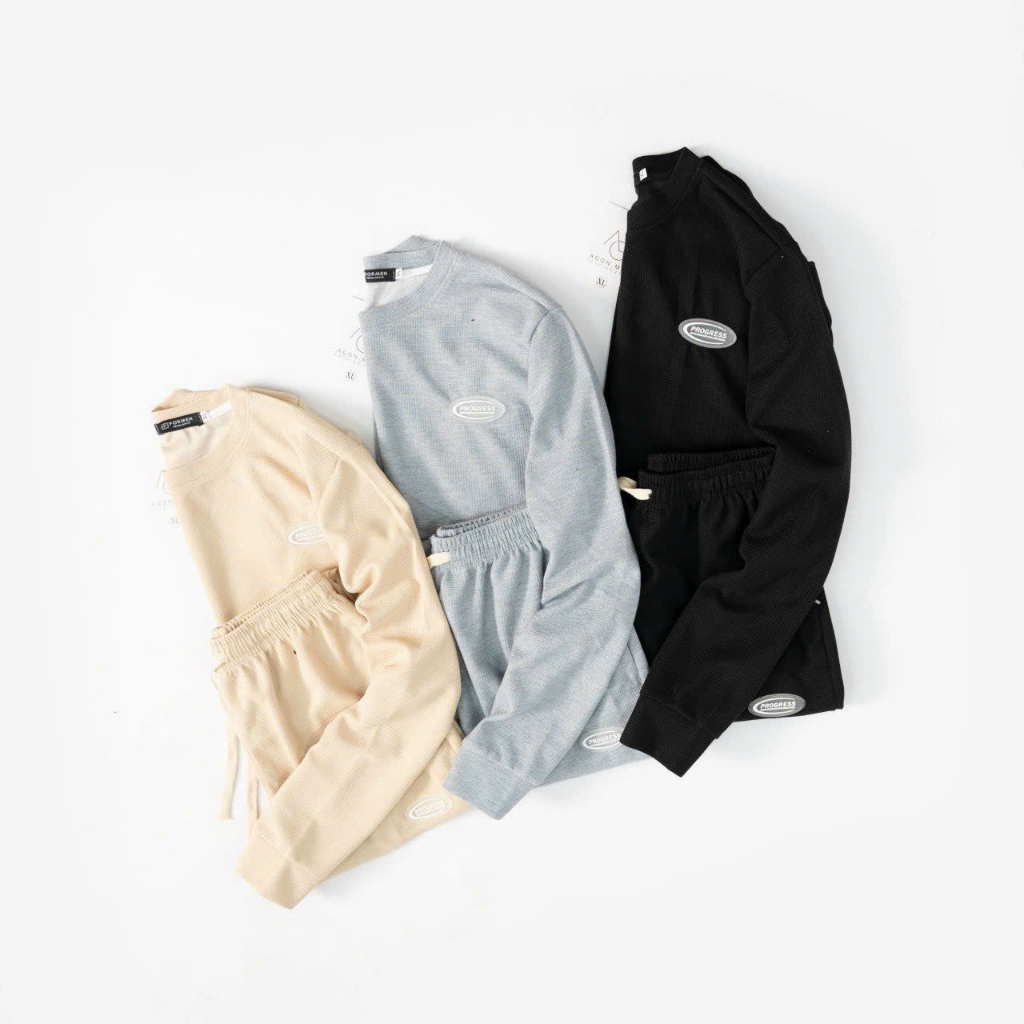 Bộ quần áo nam thu đông virgomen chất nỉ cao cấp