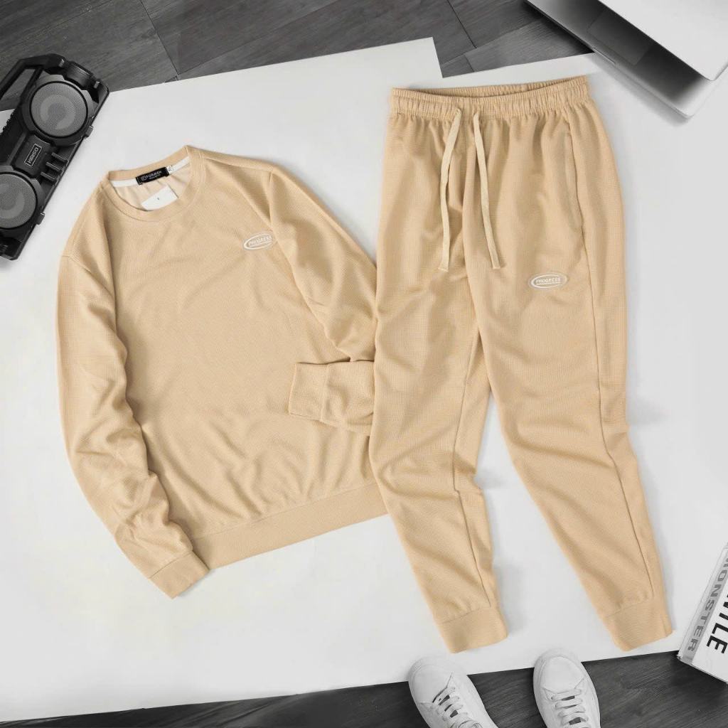 Bộ quần áo nam thu đông virgomen chất nỉ cao cấp