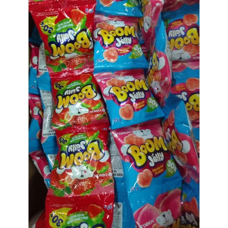 Dẻo Boom dây 10gói vị đào,dâu
