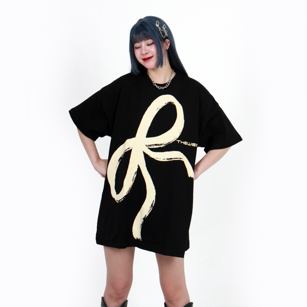 LOCAL BRAND Áo thun The Weird Phong Cách Unisex Form Rộng ATK783