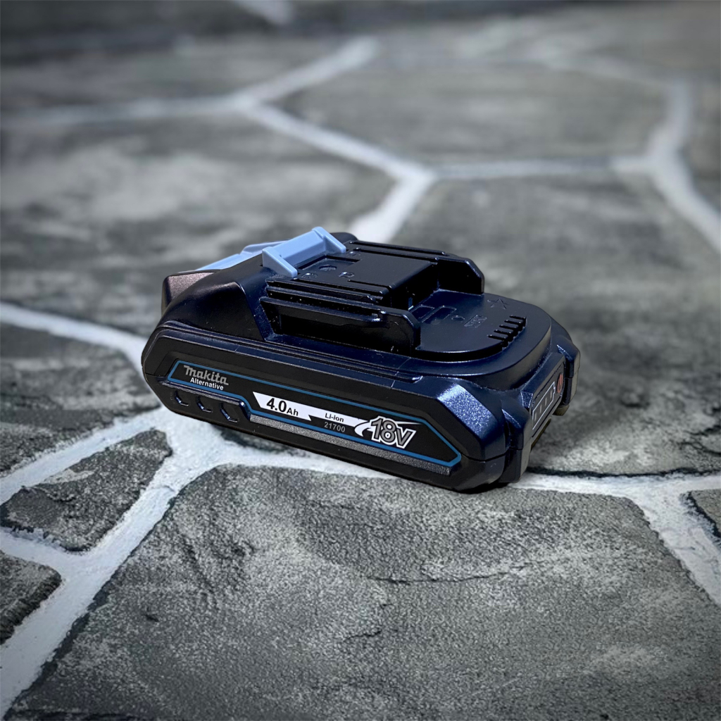 Pin Makita 18V 4000mAh cell Samsung 40T nhận sạc Adaptor