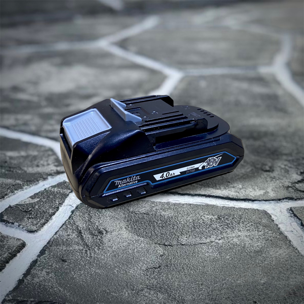 Pin Makita 18V 4000mAh cell Samsung 40T nhận sạc Adaptor