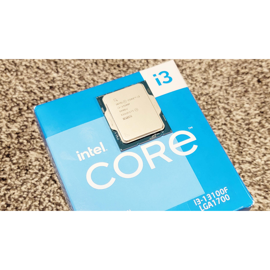 CPU core I3 13100F Intel cho main H610 B660 đời 13 LGA1700 4 nhân 8 luồng 4.5GHz 60W Full box - BH 36 tháng