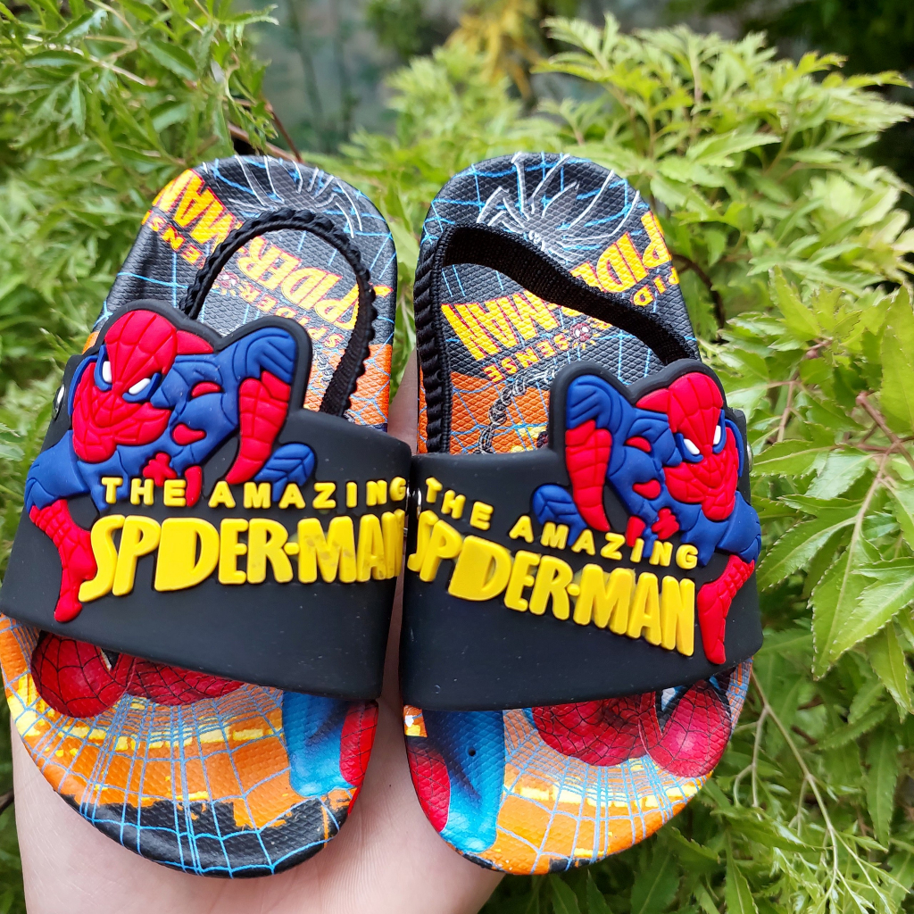 DÉP BÉ TRAI HÌNH SIÊU NHÂN NHỆN CÓ QUAI SAU MẪU HÓT CHO BÉ G57