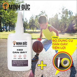 Keo dán giày da Minh Đức l dán da giày thẩm mỹ đàn hồi chịu nước l Shop Minh Đức