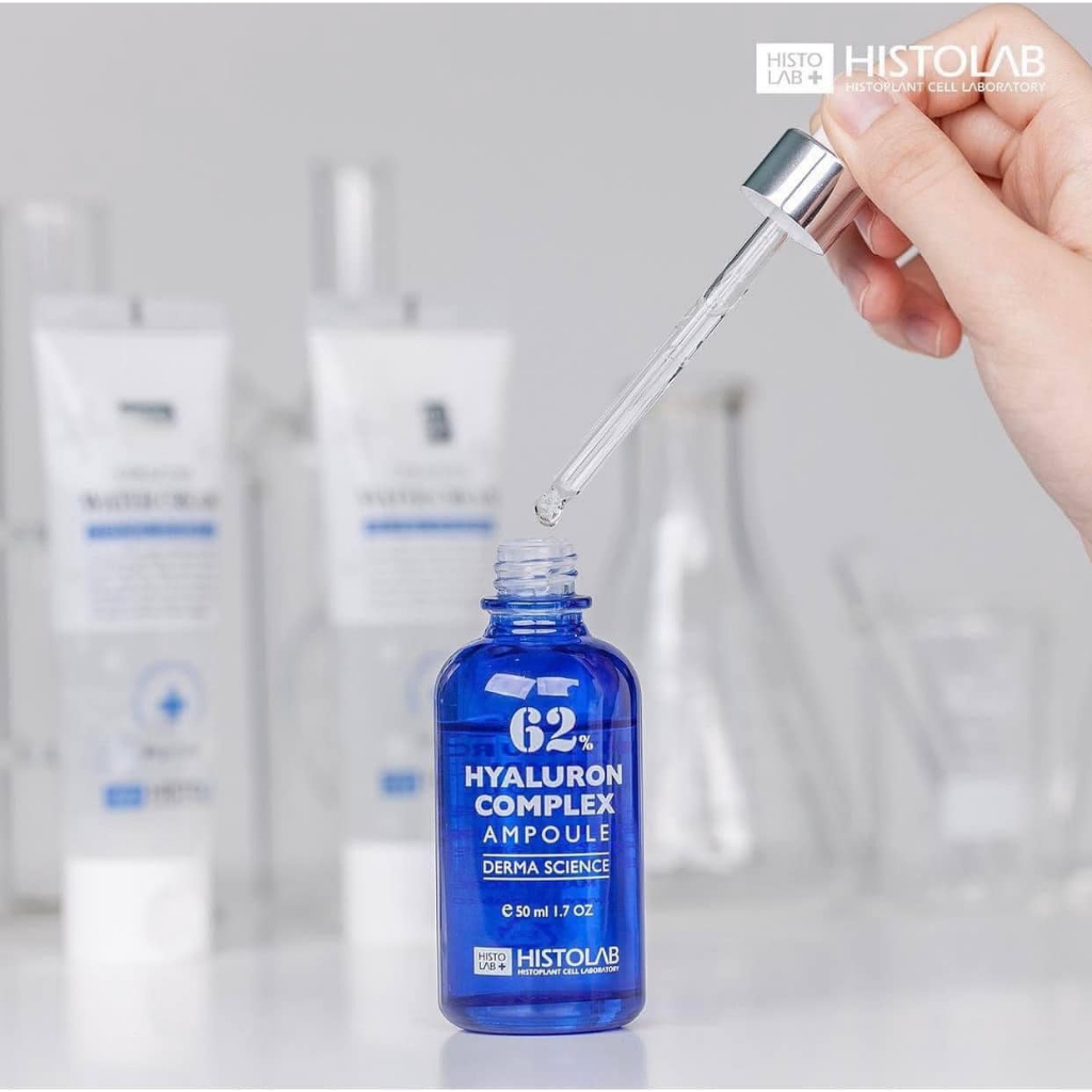 Serum Histolab 62% Hyaluron Complex Ampoule dưỡng ẩm Hàn Quốc 50ml
