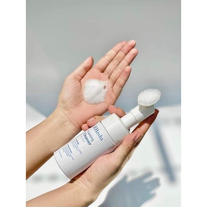 sữa rửa mặt heshi foaming cleanser 100ml chính hãng