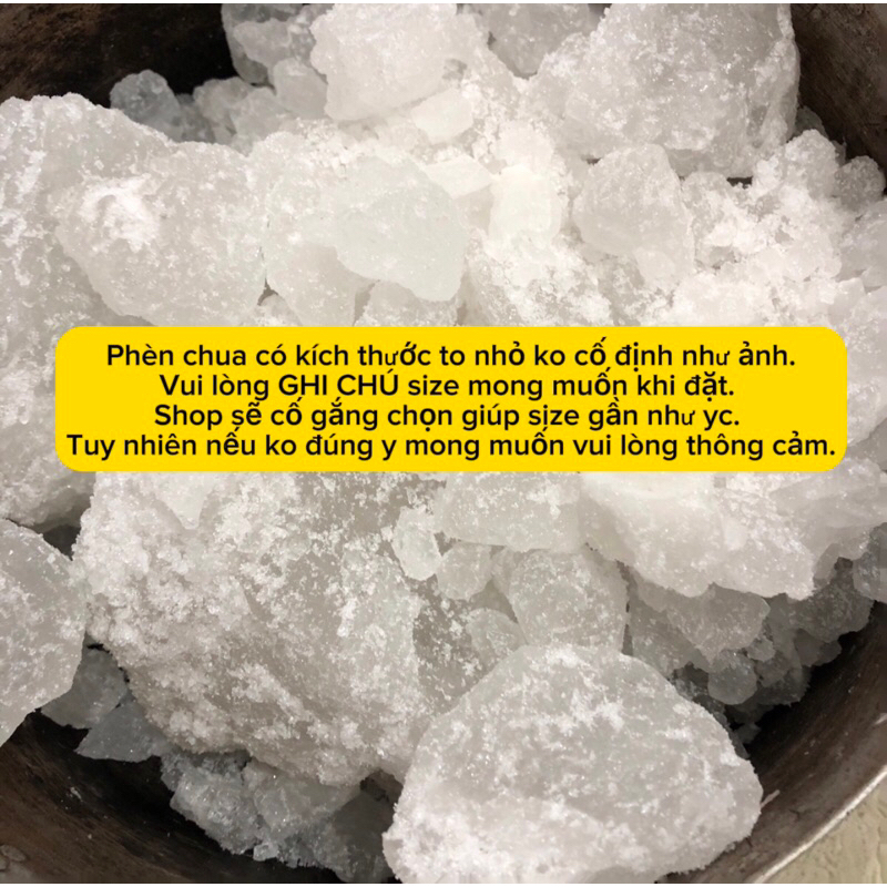 ✅1KG Phèn chua sạch nguyên chất