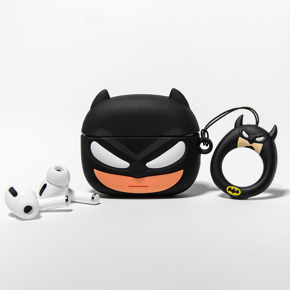 Ốp tai nghe Airpod 2/3/Pro/Pro2 kèm móc khóa nhiều mẫu, Case Airpod Silicon bảo vệ tai nghe không dây 28 - XỊN XÒ Store