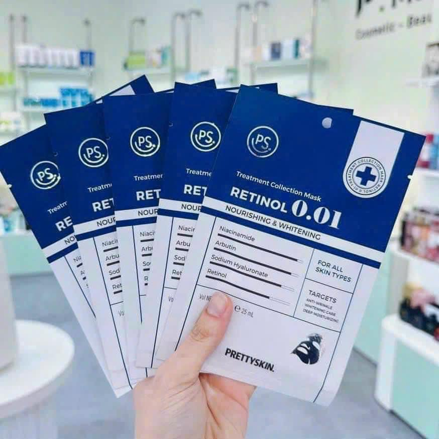 Mặt nạ Prettyskin Retinol 0.01