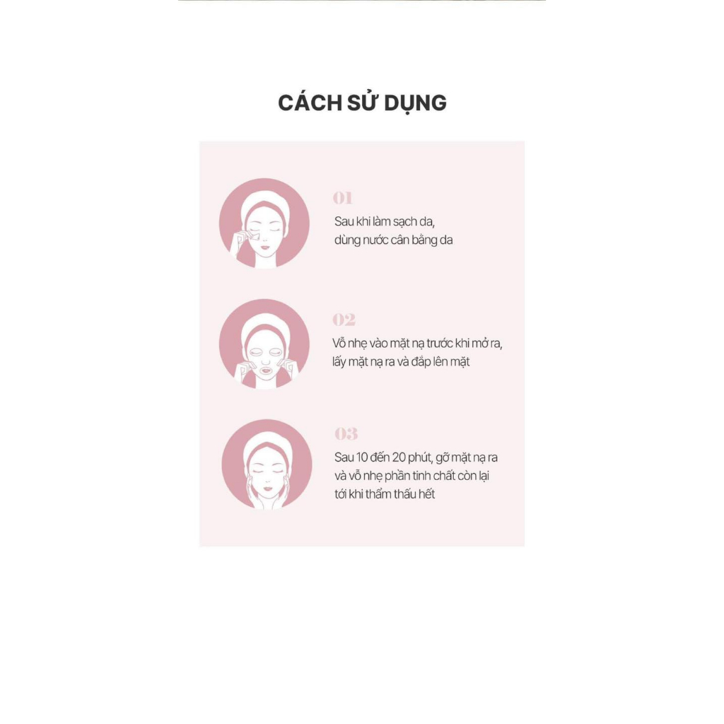 Mặt Nạ Truyền Trắng Glutathione Pretty skin