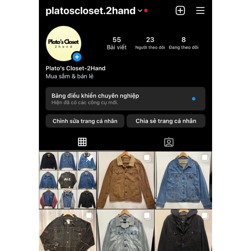 Áo khoác jean 2hand nam form cực đẹp