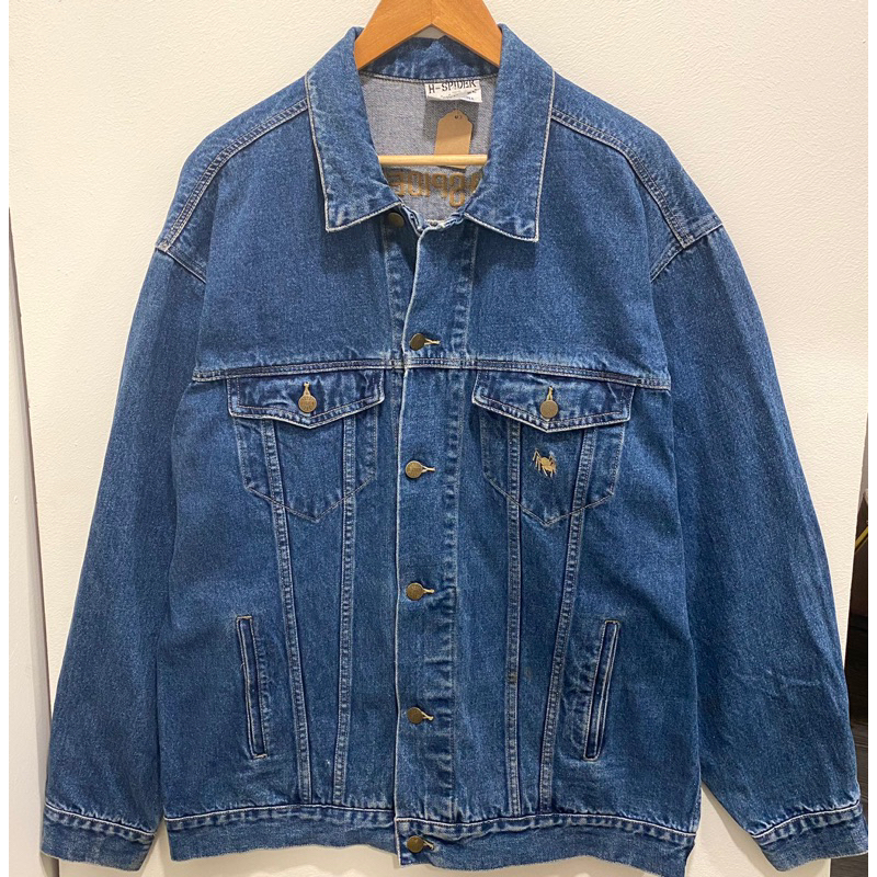 Áo khoác jean 2hand nam form cực đẹp