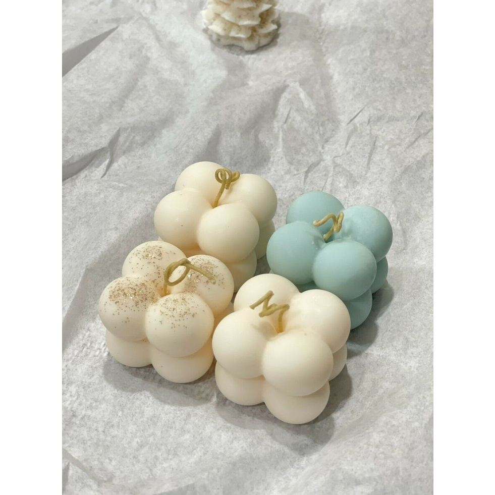 Nến Thơm Rubic Mini Kèm Hộp Làm Quà Tặng - Nến Thơm Rubik Decor Thư Giãn Nhiều Màu Từ Sáp Đậu Nành PN30