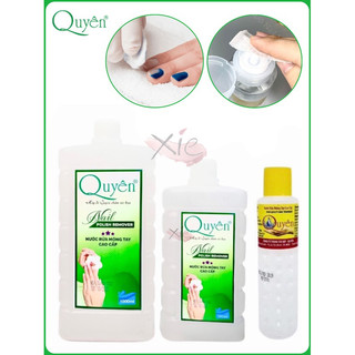 Nước rửa móng tay / ACETON / AXETON Nước rửa móng tay aceton Quyên chính hãng loại tốt tẩy mạnh, sạch nhanh, mùi dễ chịu