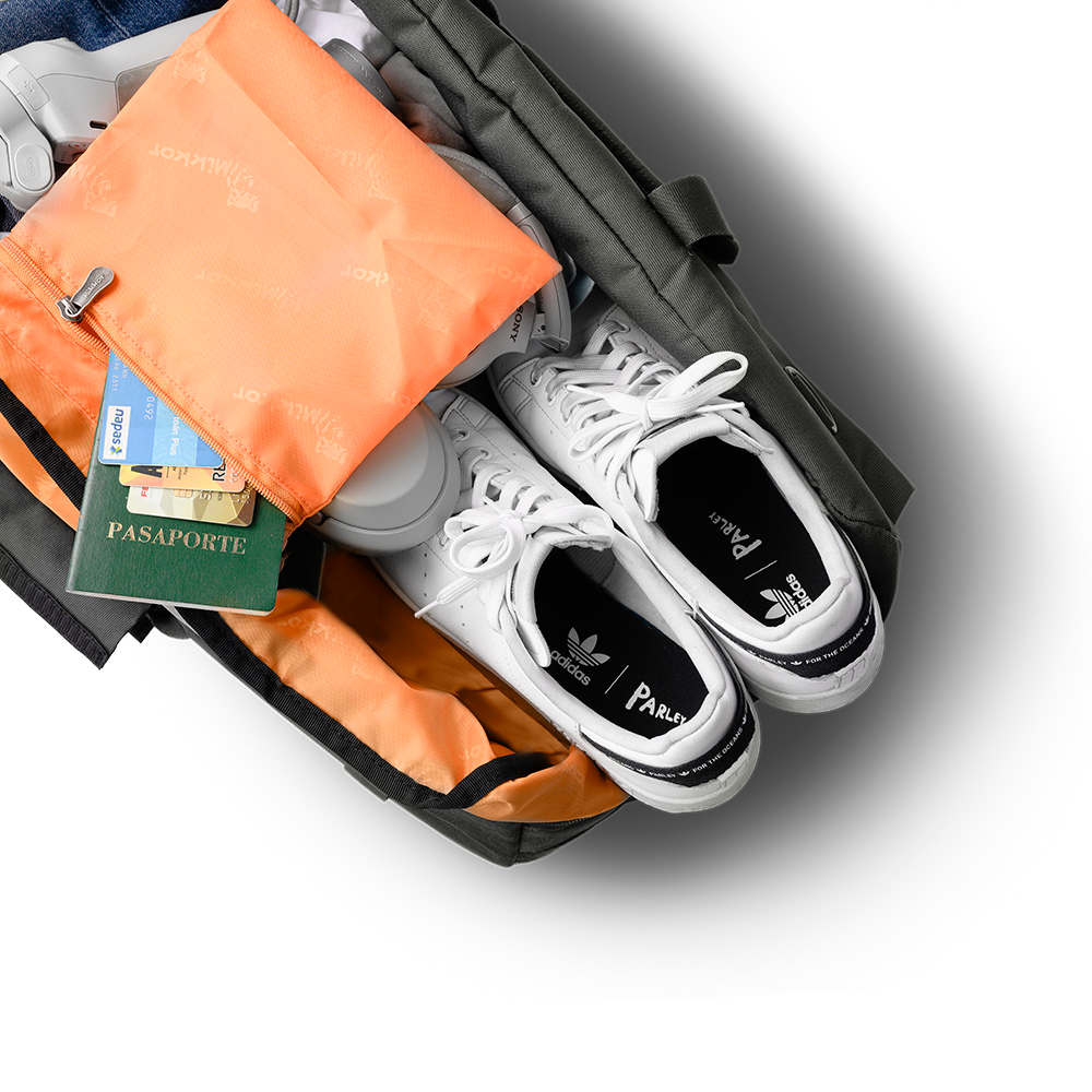 Túi du lịch Mikkor The Journey Gear - màu xám đậm hàng chính hãng