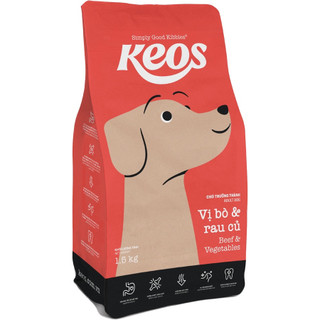 [400g] Thức Ăn Hạt Cho Chó Mọi Lứa Tuổi Keos