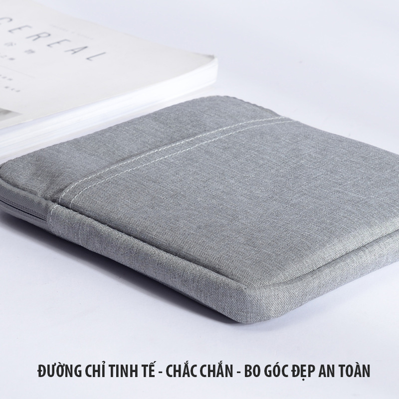 Túi đựng chống sốc cho máy đọc sách Kindle, Boox, Kobo màu Xám Akishop