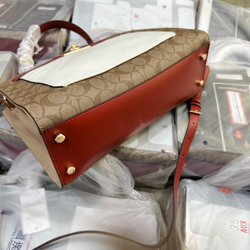 Túi coach lane size lớn đeo chéo