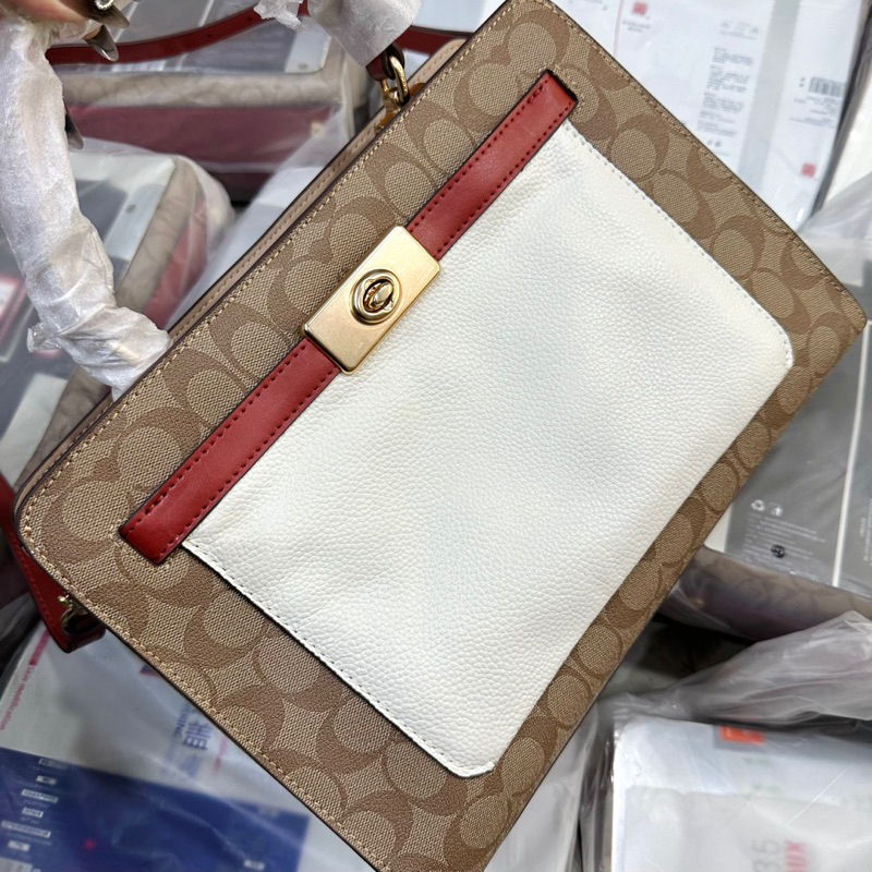Túi coach lane size lớn đeo chéo