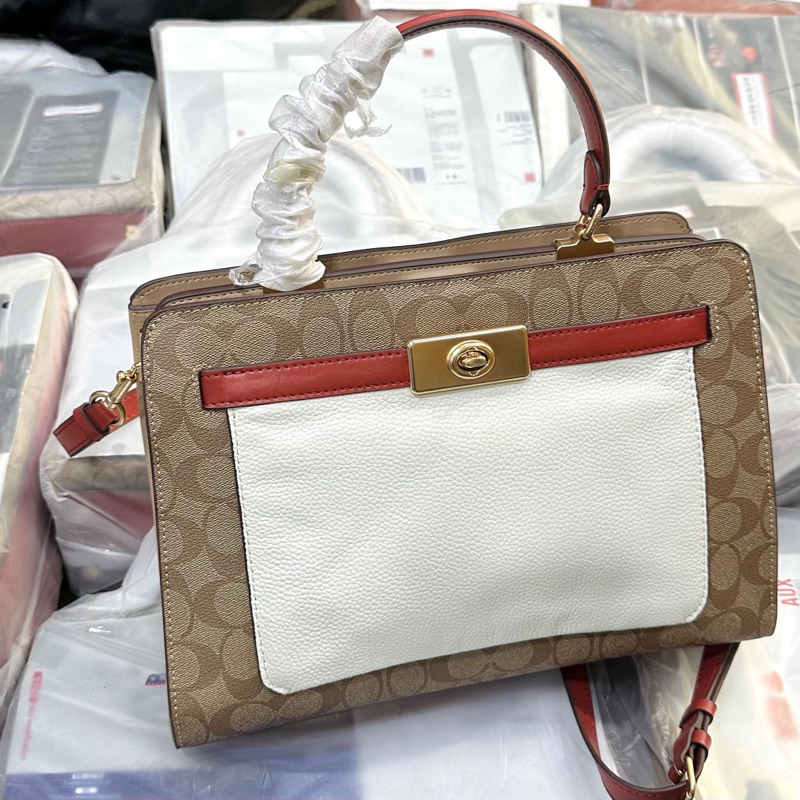 Túi coach lane size lớn đeo chéo