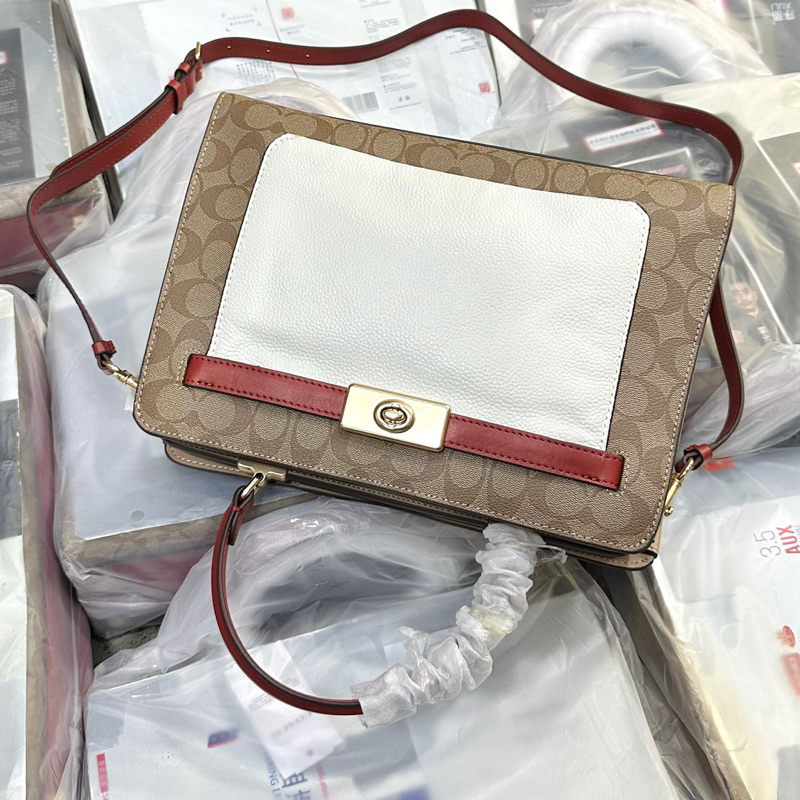 Túi coach lane size lớn đeo chéo