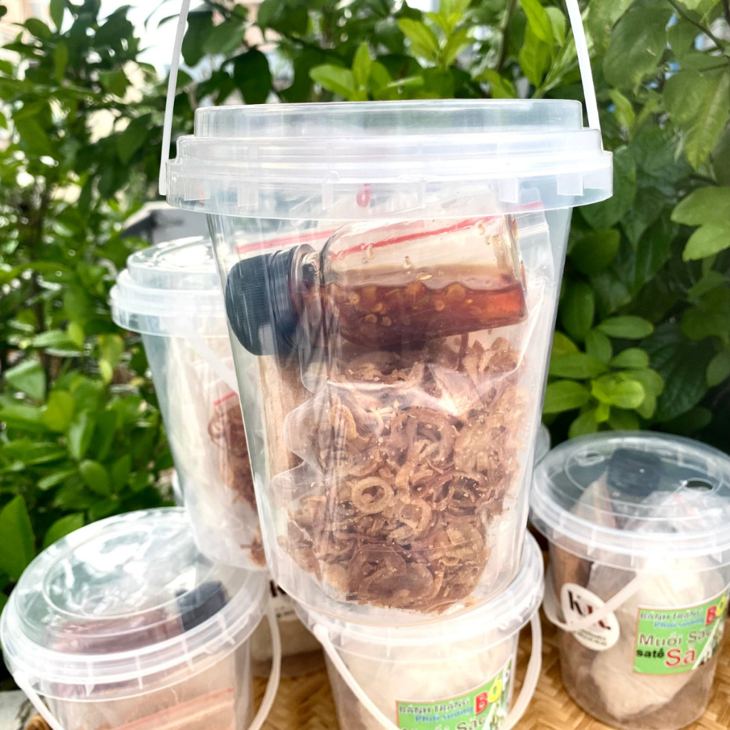 Bánh Tráng Phơi Sương Muối Sặc Nhuyễn Sa Tế Sả Bánh Tráng Phơi Sương Tây Ninh - KK Food