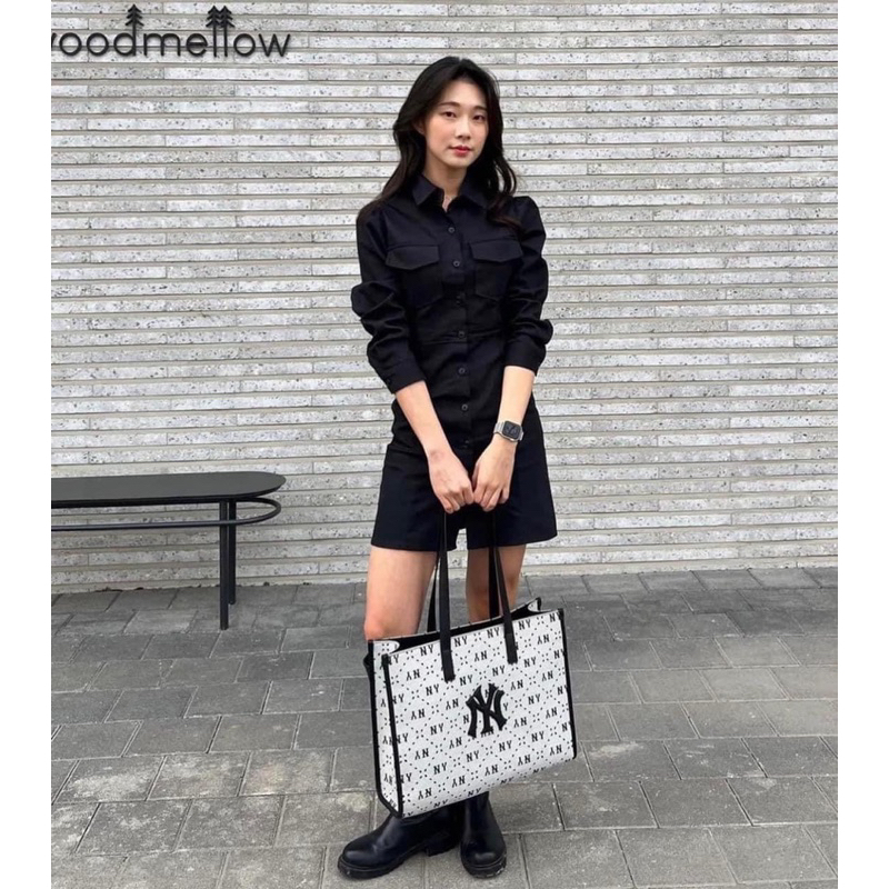 Túi Tote MLB Monogram Chính Hãng