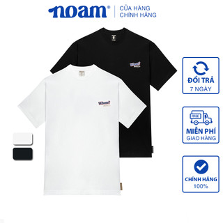 Áo thun Form rộng NOAM Homies Unisex 100% Cotton - Màu trắng