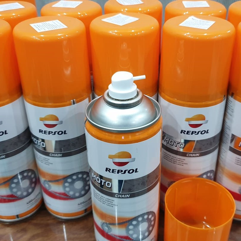 Chai xịt dưỡng sên REPSOL Bôi trơn xích REPSOL 400ML