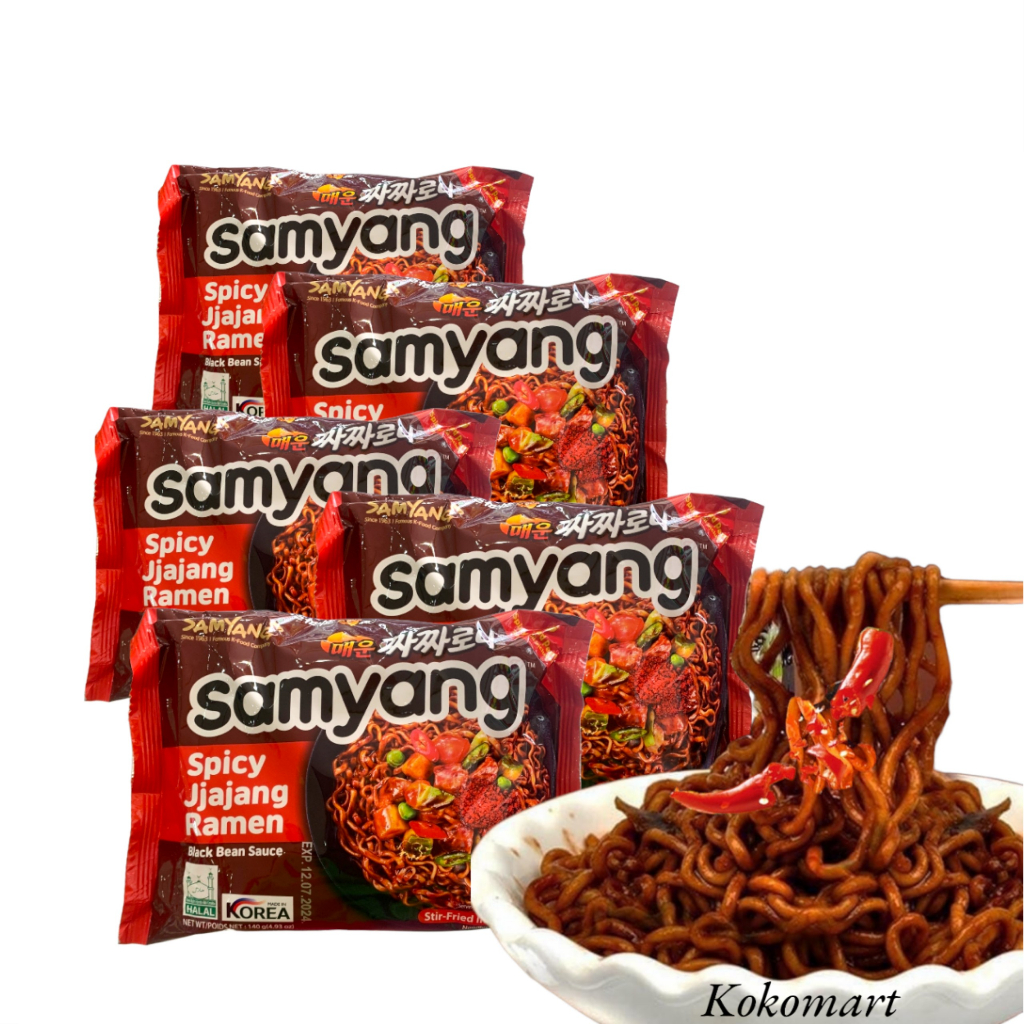 Mì Trộn Tương Đen Samyang Cay Hàn Quốc 140g