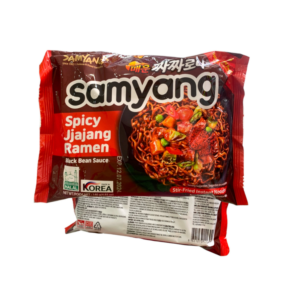 Mì Trộn Tương Đen Samyang Cay Hàn Quốc 140g