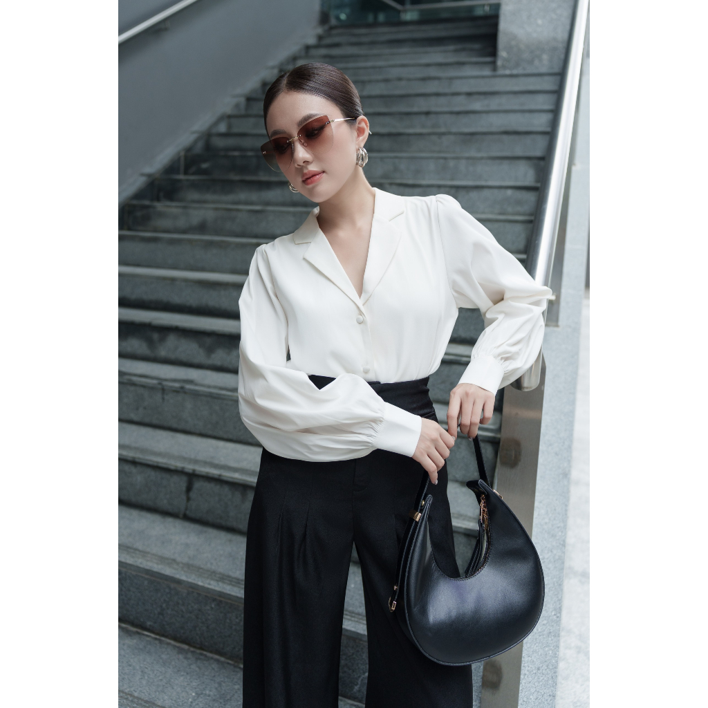 VELLE DESIGN Quần tây công sở Sera chất cotton lụa hàn dày dặn không nhăn