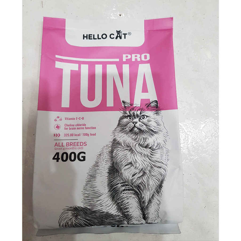 Hạt cho mèo HELLO CAT gói 400g