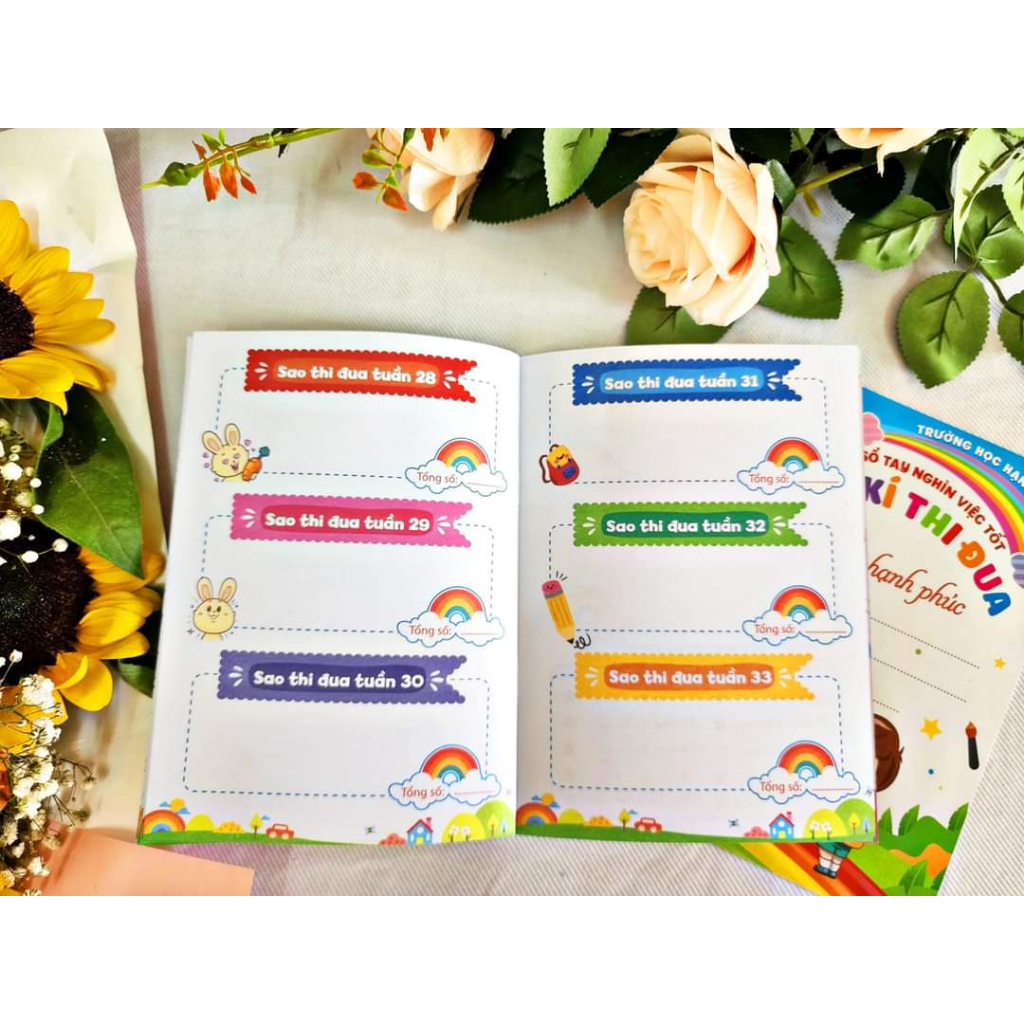 SỔ NHẬT KÝ THI ĐUA - MẪU MỚI