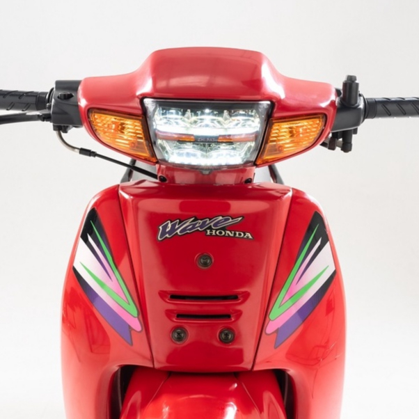 Đèn pha Led 2 tầng Zhi.Pat W110 THA cho Wave 100/110/110S đời 1997 - 2004, Wave THÁI (240076)