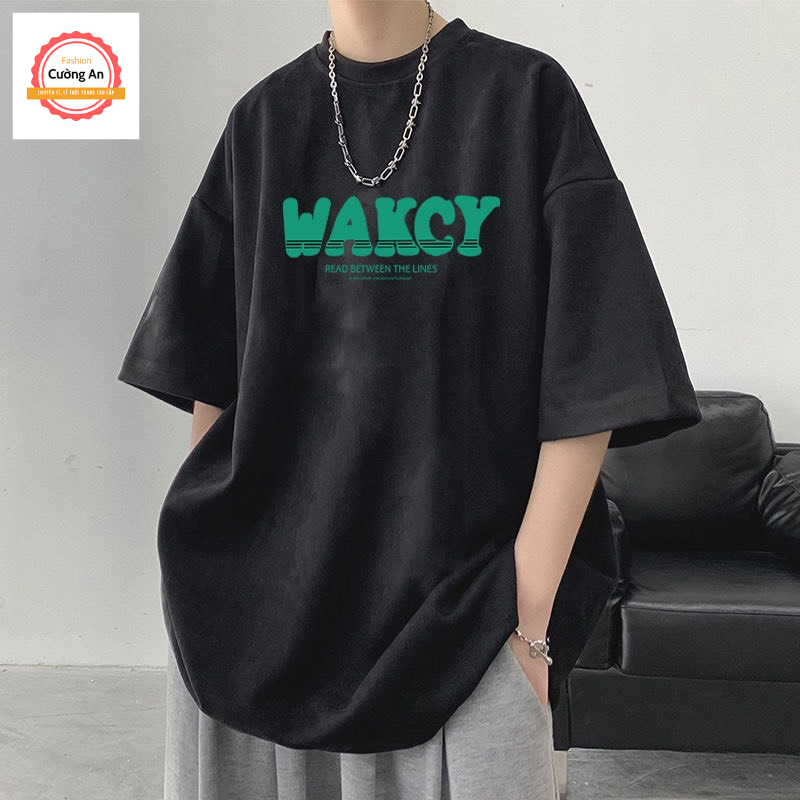 Áo thun nam, áo phông nam tay ngắn, tay lỡ cổ tròn chất cotton dày dặn thoáng mát  ATN009 - Cường An Fashion