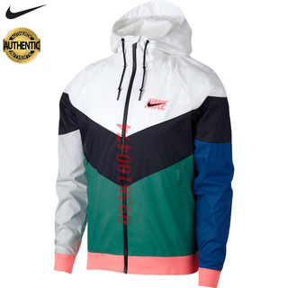 Áo khoác Nike chính hãng 2 lớp có mũ trùm đầu vải xịn lót lưới cách nhiệt bên trong