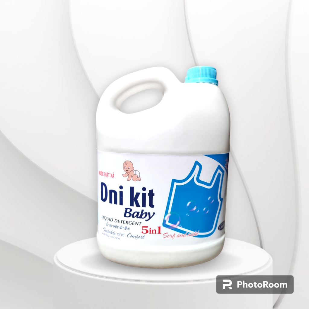 Nước giặt Xả Vải Dni Kit 3.8ml không Thơm Hoàn Tiền mùi hương nhẹ