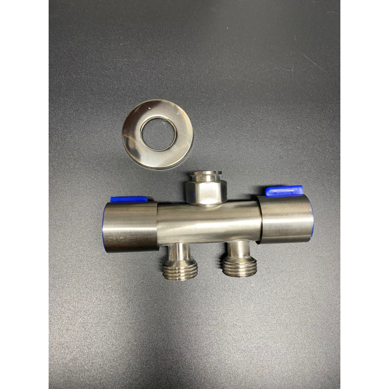 Van chia nước chữ T V4A ren 21