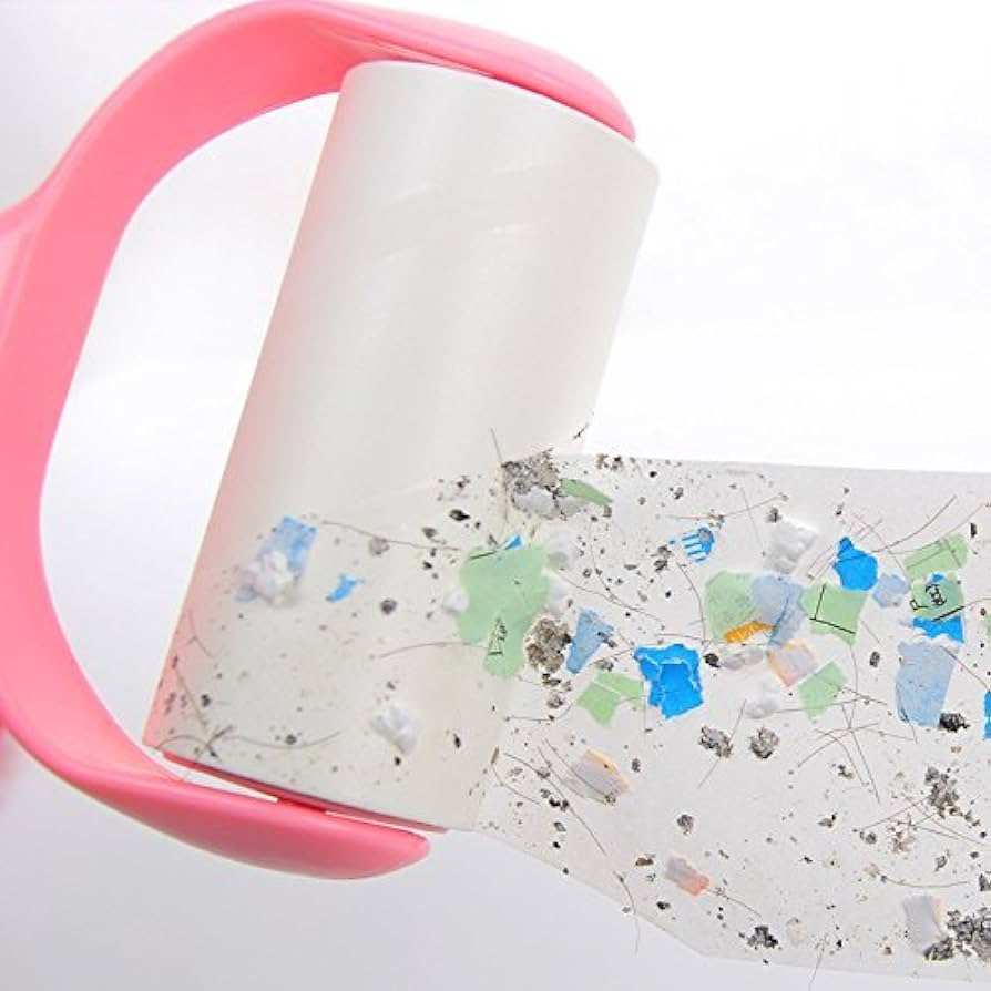 Cây Lăn Bụi Làm Sạch Quần Áo, Ga Giường, Sofa, Lông Chó Mèo - Lõi Lăn Bụi Dự Phòng 60 Lớp - Mini Home