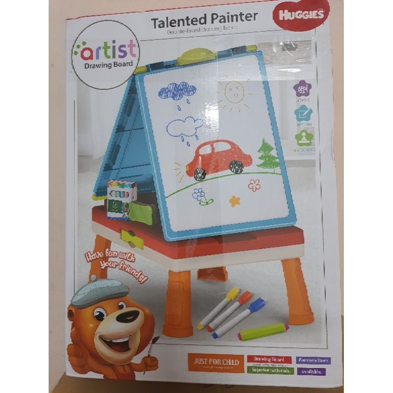 Bộ bảng vẽ và viết cho bé kèm bút và bàn cờ