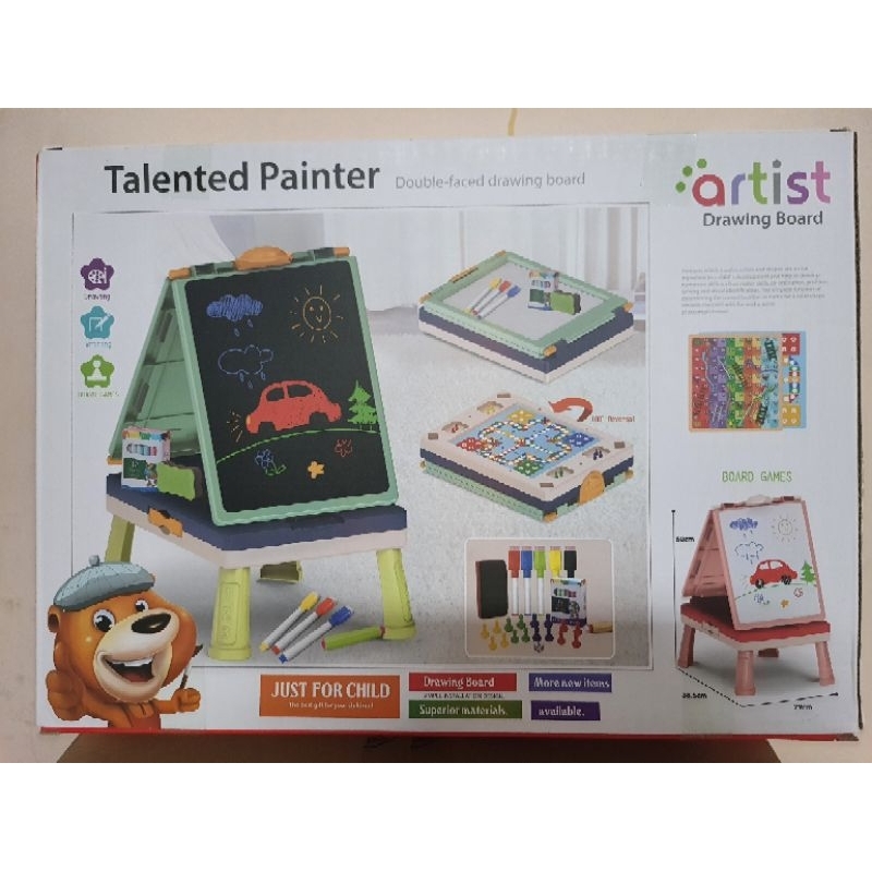 Bộ bảng vẽ và viết cho bé kèm bút và bàn cờ
