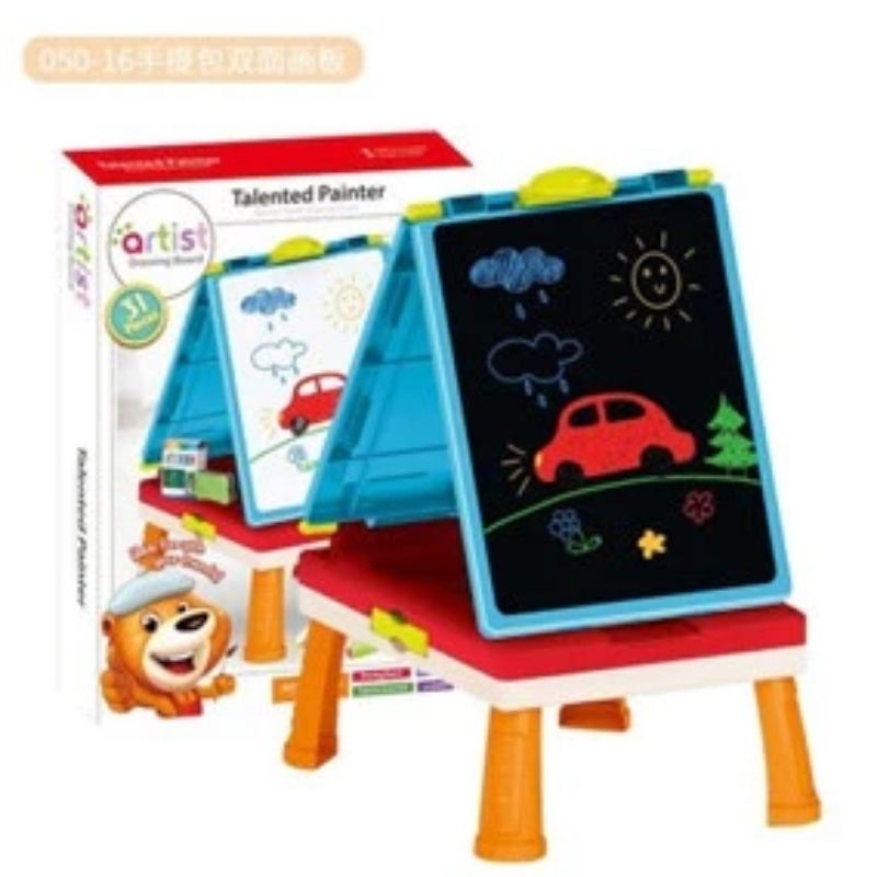 Bộ bảng vẽ và viết cho bé kèm bút và bàn cờ