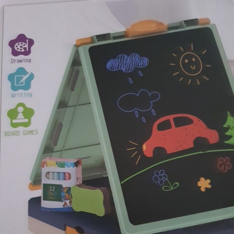 Bộ bảng vẽ và viết cho bé kèm bút và bàn cờ