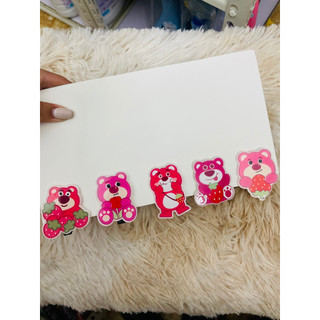 Kẹp Tóc Gấu Dâu Cute Cho Bé