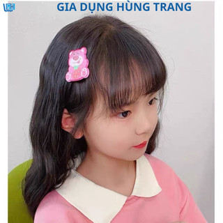 Kẹp tóc gấu dâu cute cho bé