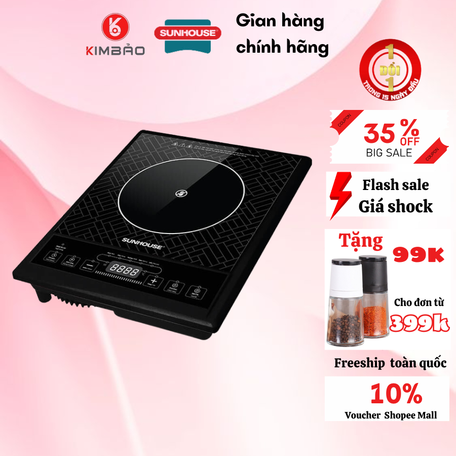 BẾP HỒNG NGOẠI CƠ SUNHOUSE SHD6011  hàng chính hãng giá tốt