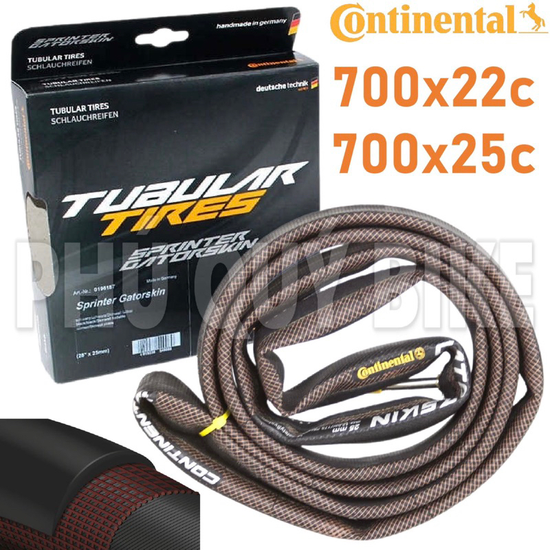 Vỏ TUBULAR 700x22c 700x25c Gatorskin Gai Chống Đinh Sprinter Continental